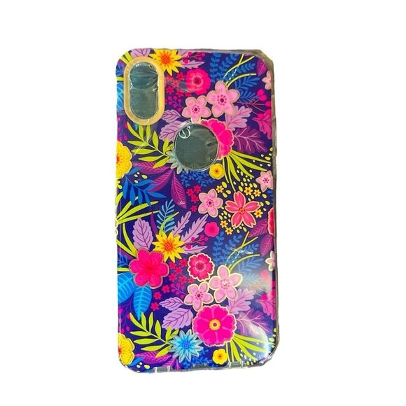 iPhone X/XS Floral All Over Protection Case - Picture 1 of 2